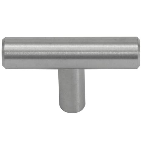 laurey melrose 2-in stainless steel rectangular modern cabinet knob|Laurey 87013 Plated Steel Melrose T.